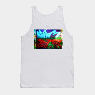 Southbank Skate Park Graffiti Street Art London Tank Top